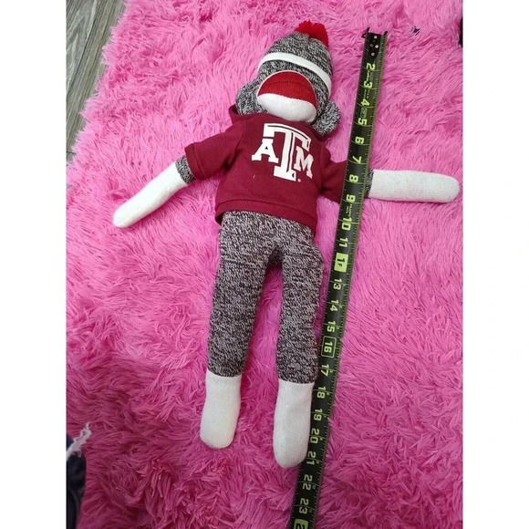 Texas ATM Aggies Plushland Monkey. 21"  Plushland monkey 2013 - Picture 2 of 6